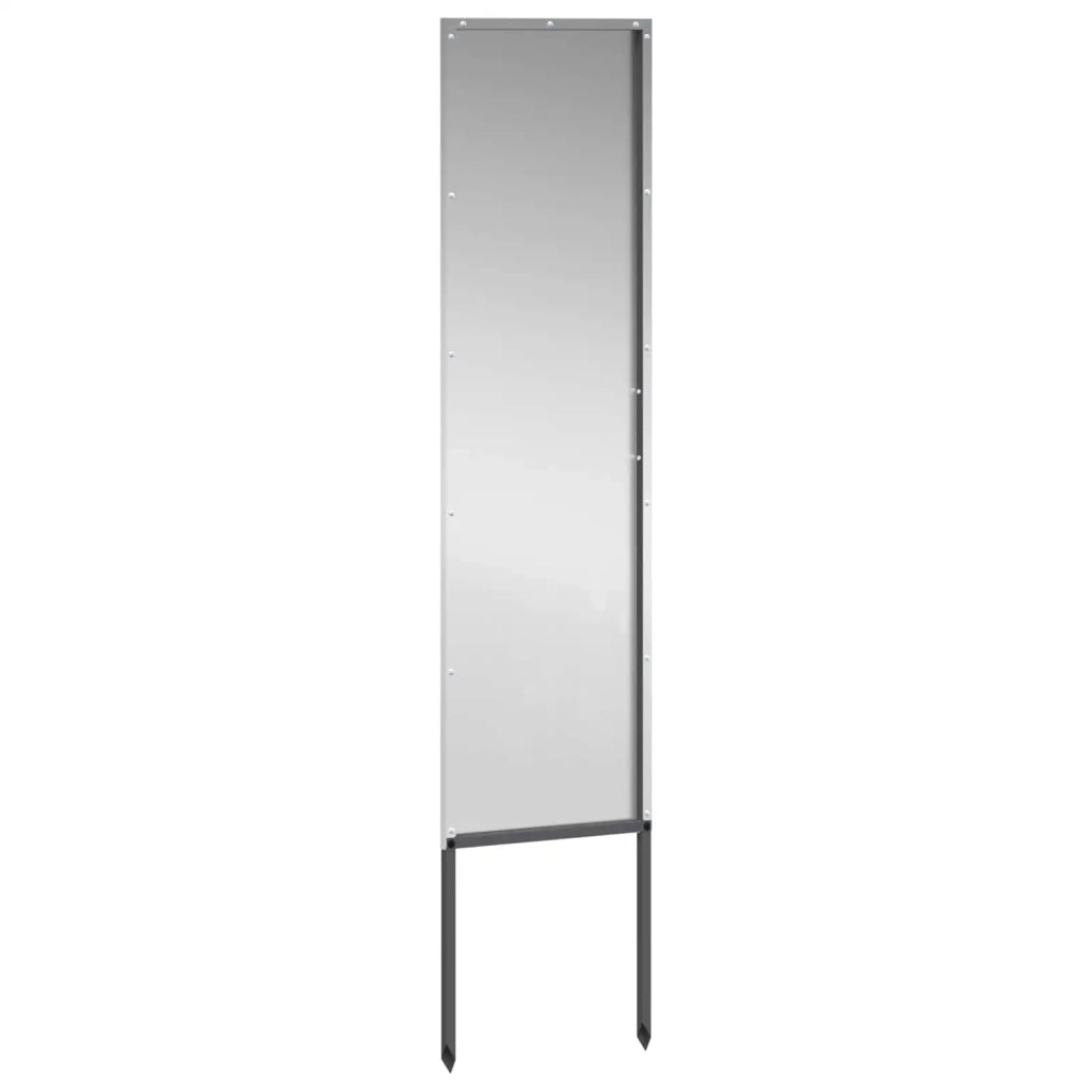 Schermo per privacy in giardino Traforo Argento 32 x 140 cm CFW2585434