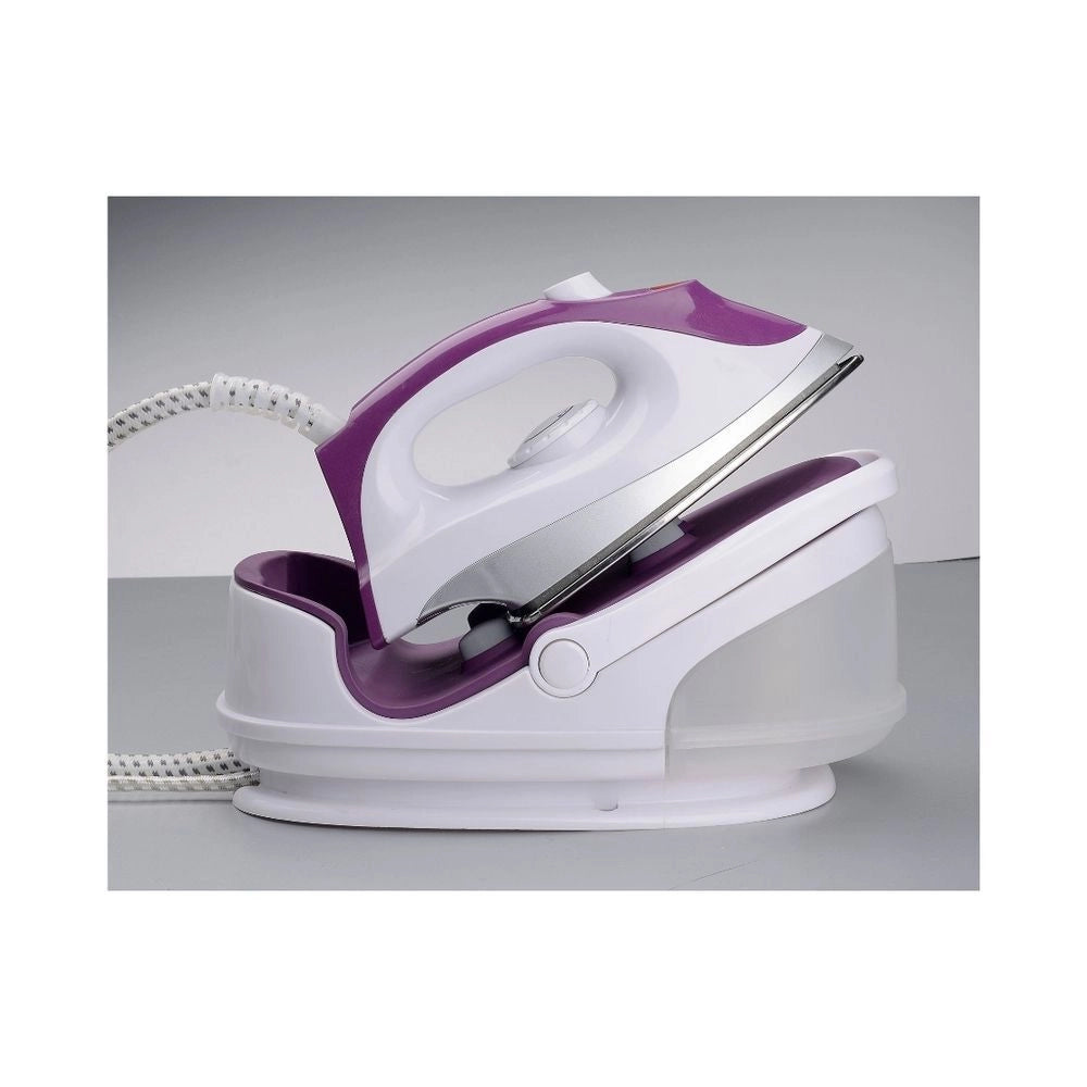 NGM-Mobile HH-2668D ferro da stiro a caldaia 2200 W 0,6 L Piastra in Ceramica Viola, Bianco