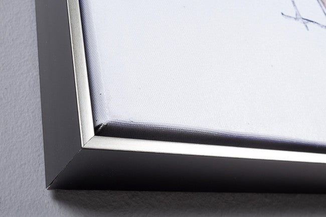 Dipinto Olio con Cornice Crown I194-1 82.5x122.5 cm in Olio su Tela