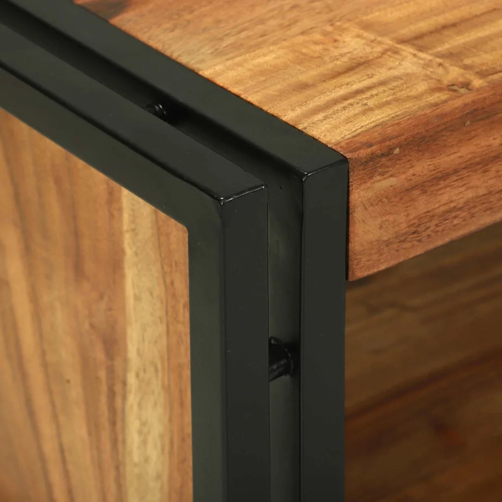 Tavolino da salotto 90 x 50 x 38 cm Legno di Acacia Massello 4104716