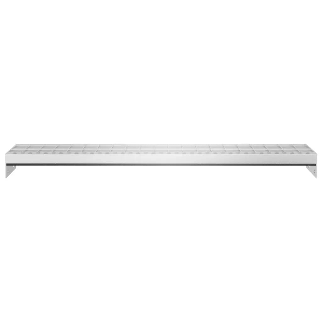 Gradino in Griglia 90x24x7 cm Acciaio Zincato 155685