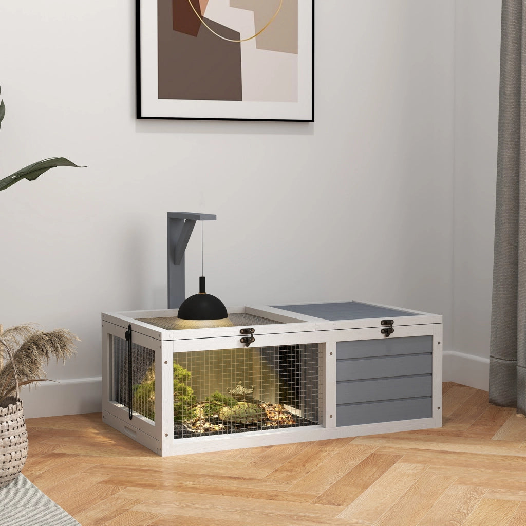 Gabbia per animali domestici ¨C zephmum ¨C grigio 81x48x31,5 cm