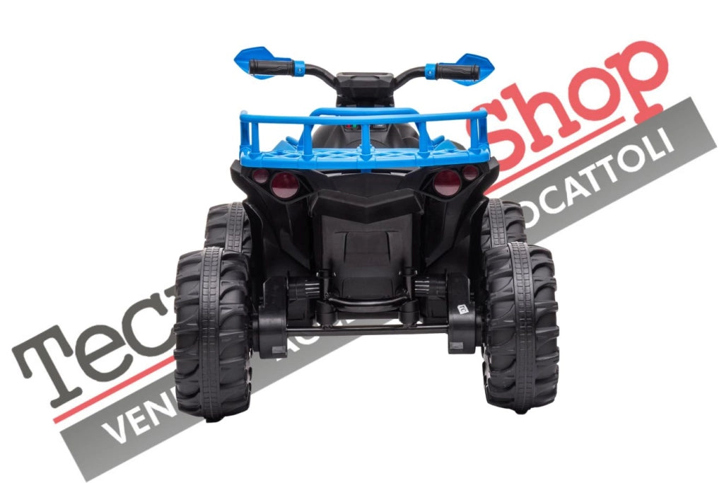Tecnobike Shop Quad Elettrico per Bambini ATV  1.0 12V  con Radiocomando colore Blu