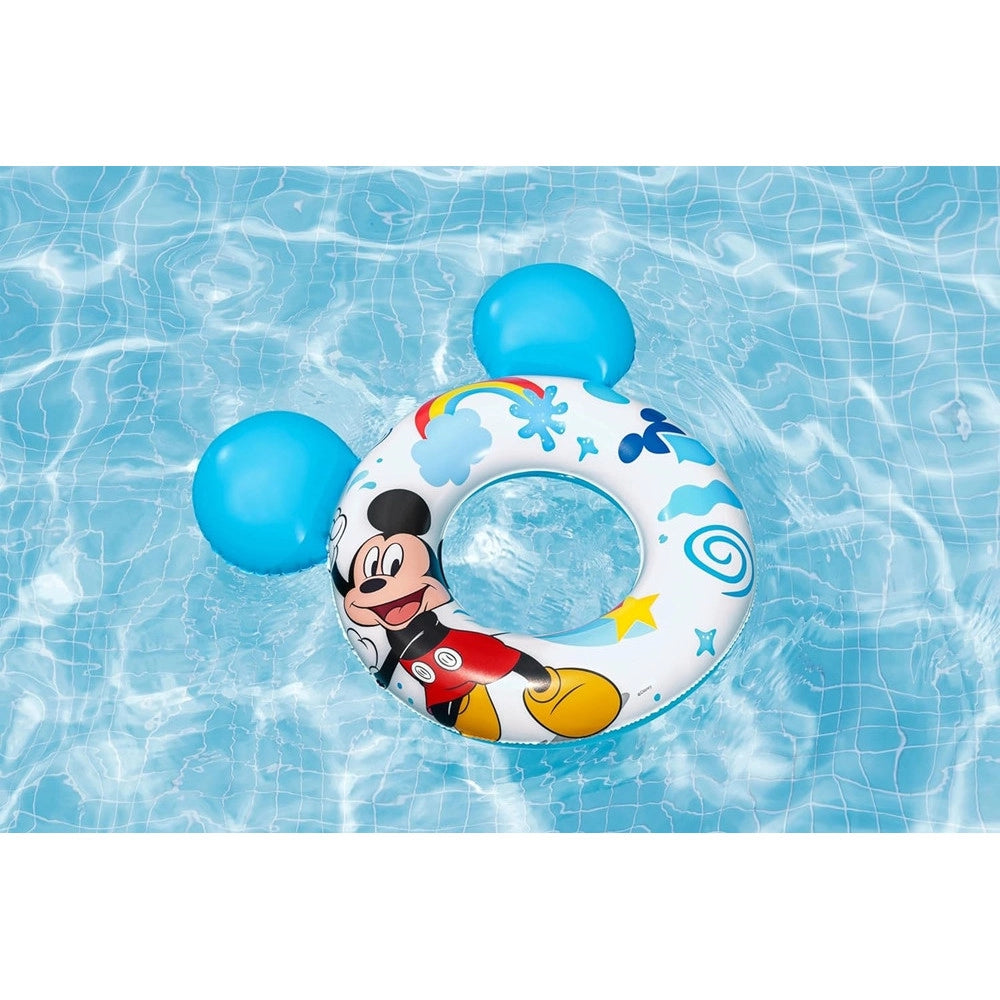 Trade Shop - Salvagente Gonfiabile Splash Pal Mickey&friends 65 Cm Con Orecchie Topolino 9102k -