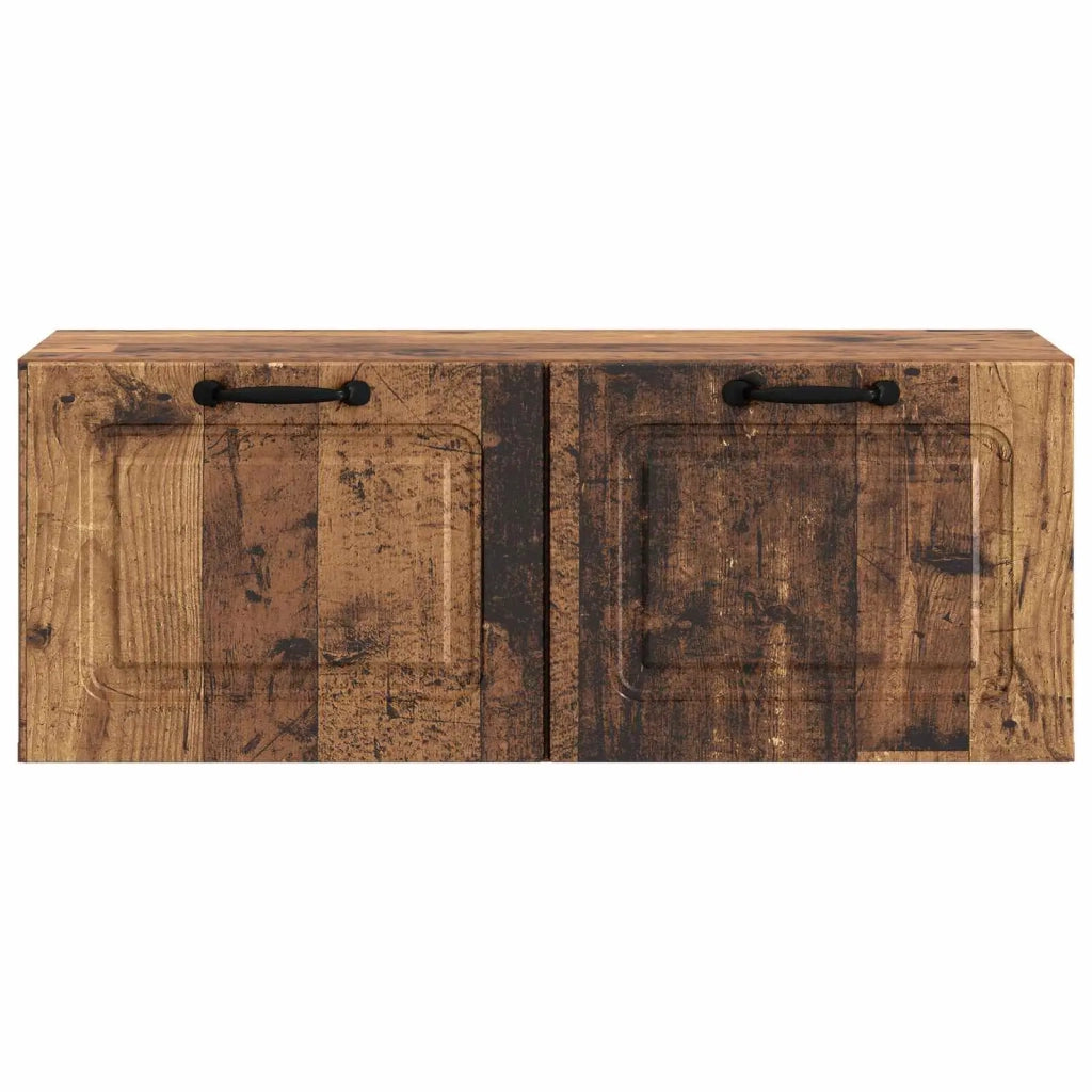 Mobile Porta TV da Muro Legno antico 78,5 x 31 x 30 cm 899403