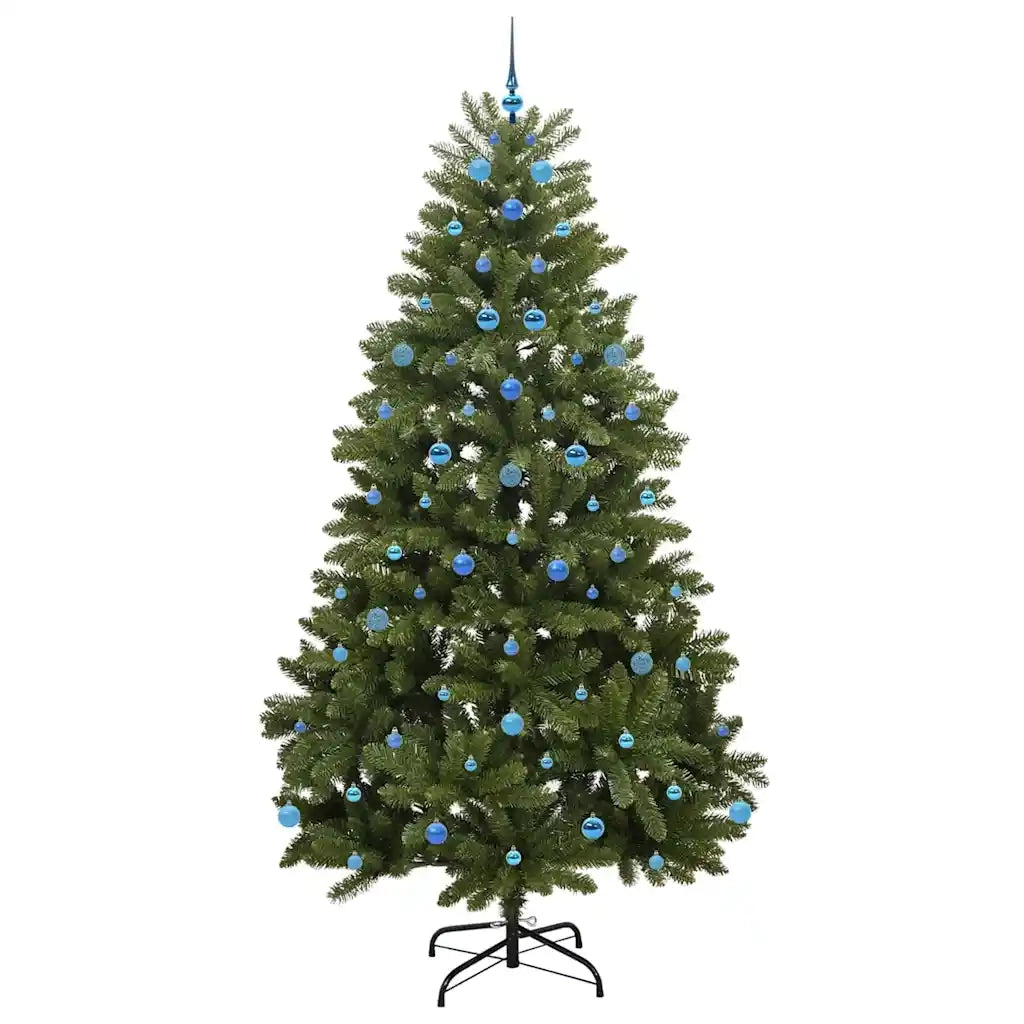 Albero di Natale | Decorazioni natalizie artificiale Verde 240 cm PVC e Metallo