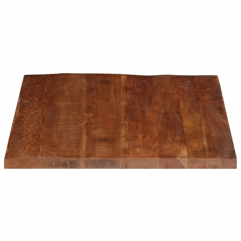 Piano Tavolo 110x80x2,5 cm Rettangolare in Massello di Recupero 371212