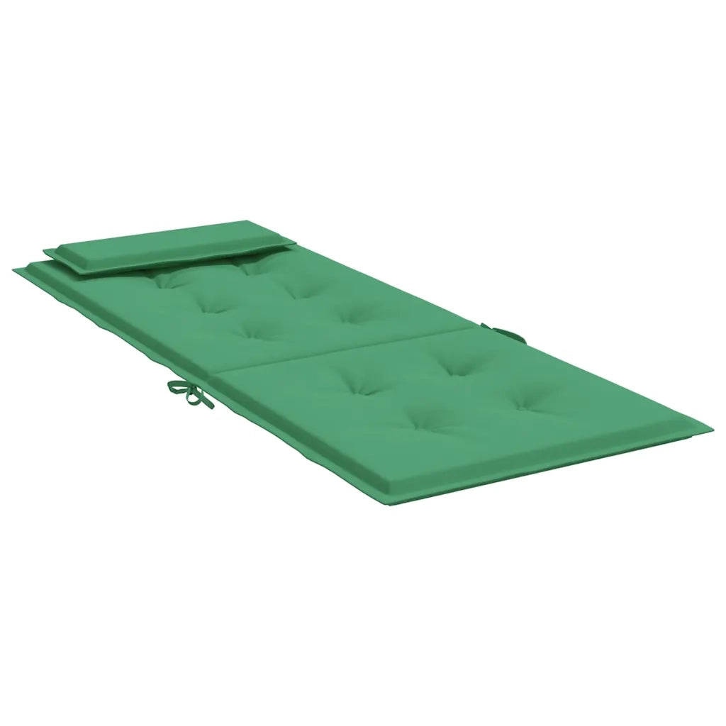 Cuscini per Sedia con Schienale Alto 6 pz | Cuscini per sedie Verde Tessuto Oxford