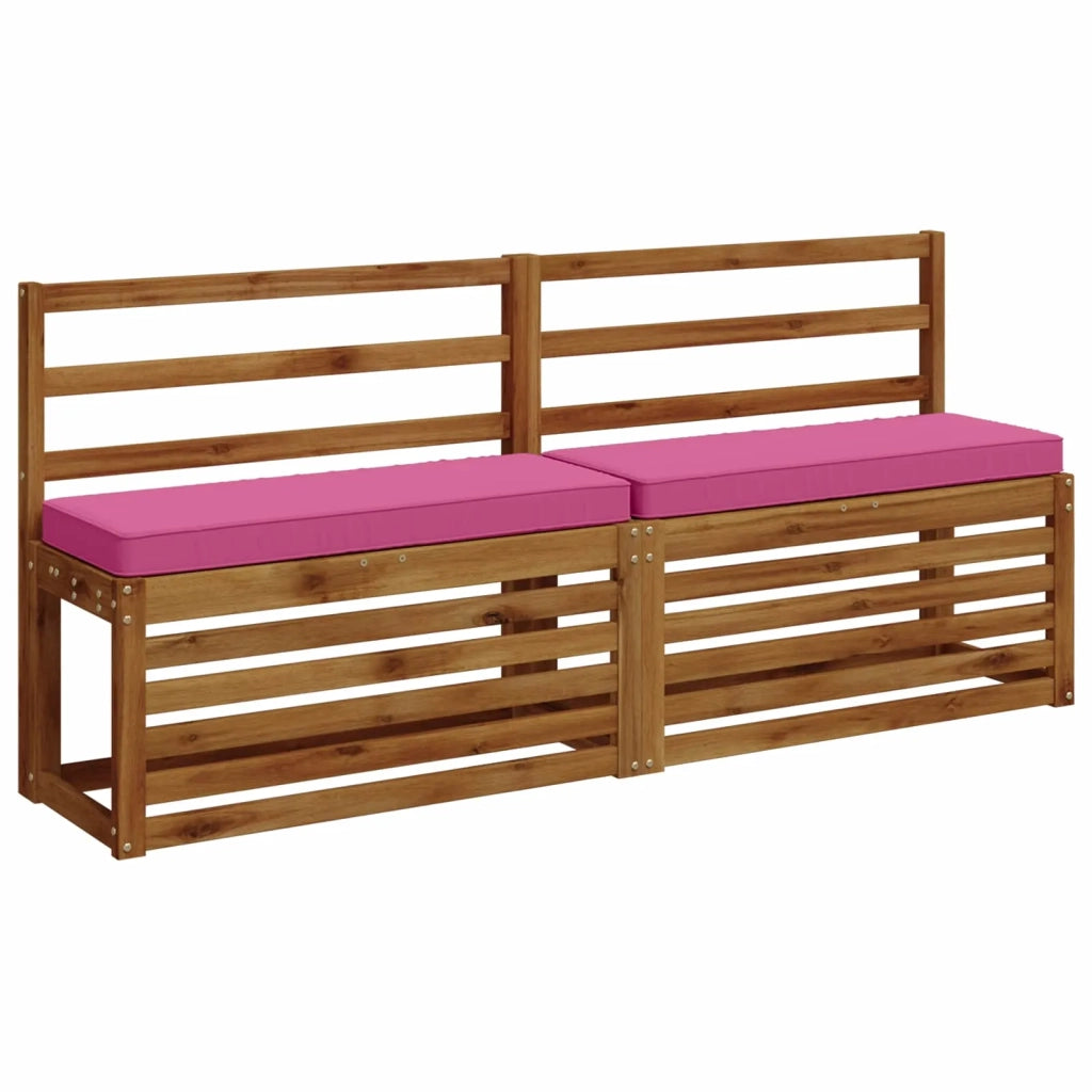 Cuscino per Panchina a 1 Pezzo VUGHT 100% Poliestere Rosa 950404