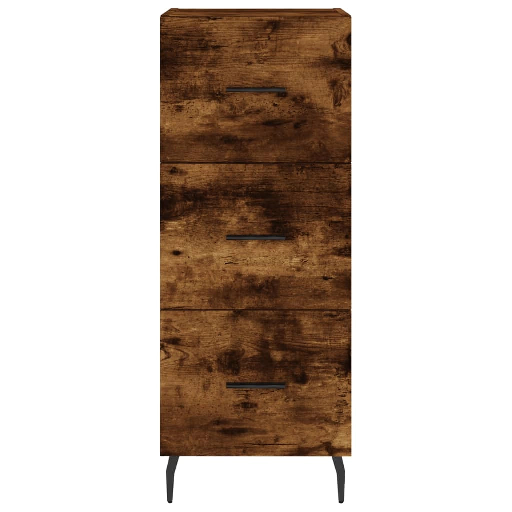 Buffet credenza cassettiera armadio mobile contenitore organizer per cucina soggiorno salotto 34,5 x 34 x 90 cm legno ingegnerizzato marrone 02_0030900