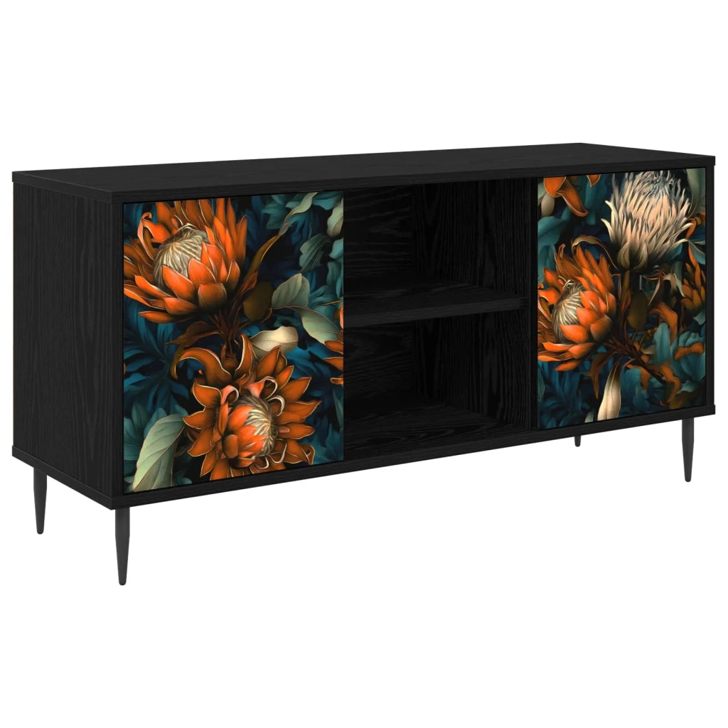 Mobile TV LOCHEM 102 x 33 x 51 cm Rovere Nero 8007050