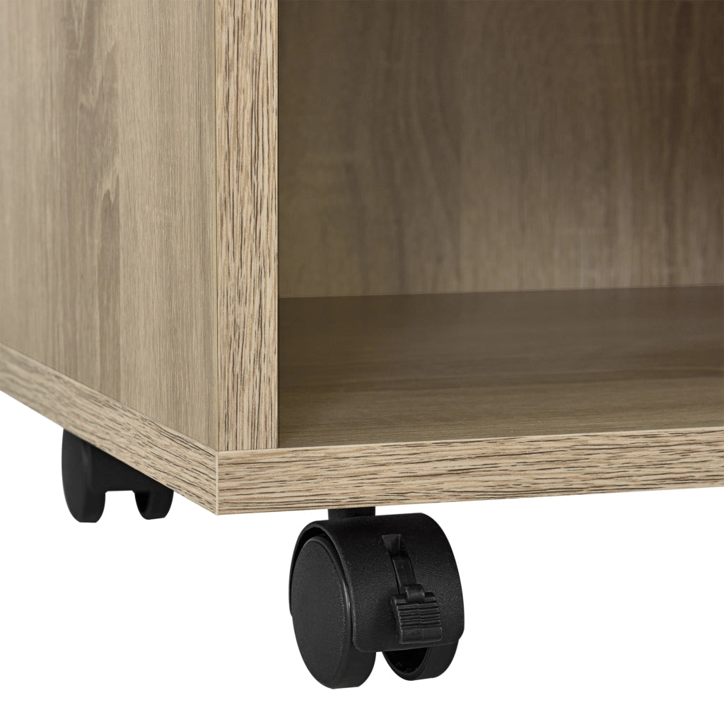 Mobile da Soggiorno Gränne a 4 Scomparti - Effetto Rovere Sonoma [en.casa]