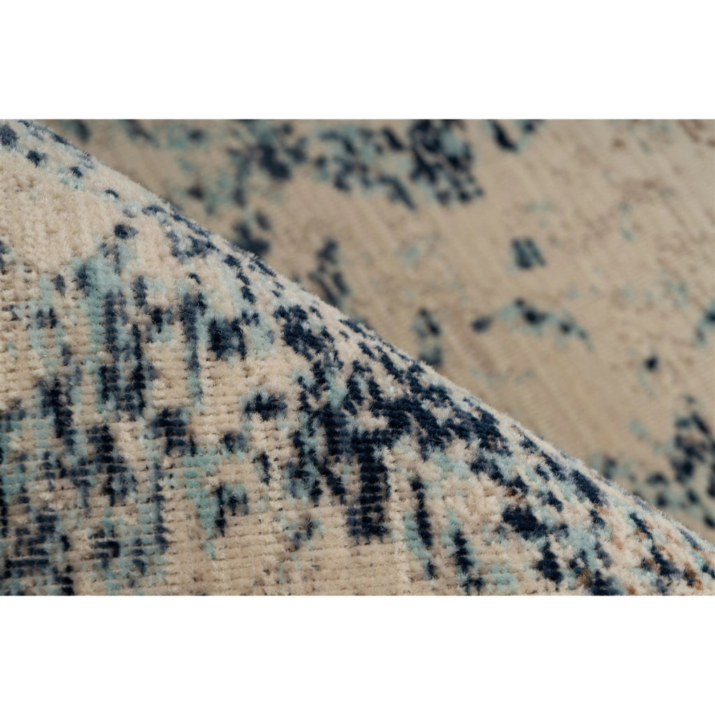 Tappeto Charu 300 Blu in stile vintage