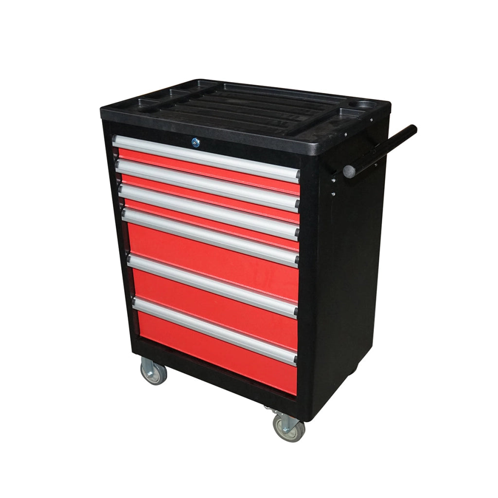 Carrello portautensili in metallo con 6 cassetti 930x684x462