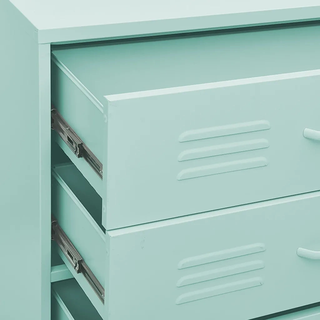 Cassettiera Menta 80x35x101,5 cm in Acciaio CFW6444407
