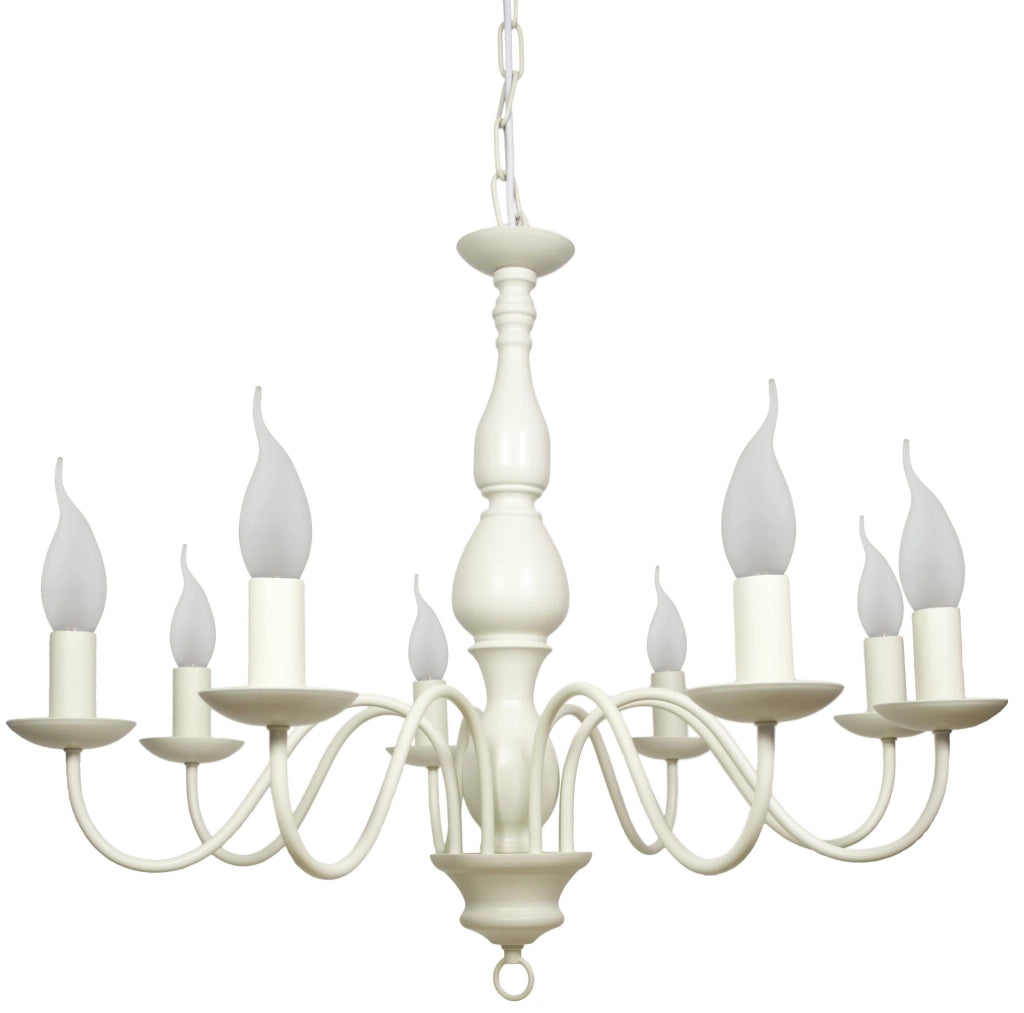 Lampadario Candellux Bellagio 38-96510 crema 8xE14