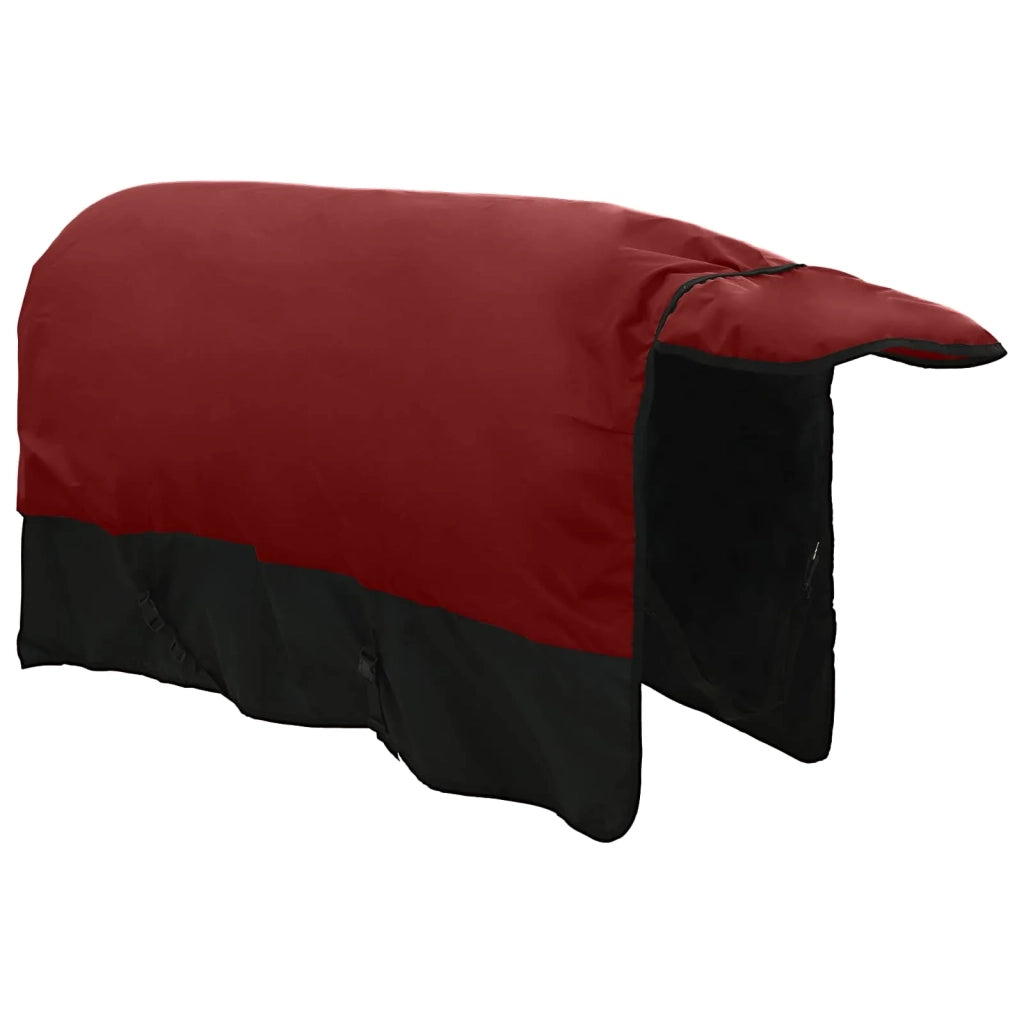 Coperta per Cavalli Verde Scuro e Nero 95 cm Poliestere CFW4144413