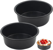 Set di forma a cilindro da 15x5cm - Cottura non-stick per torte, brownies e pasticceria per feste e matrimoni