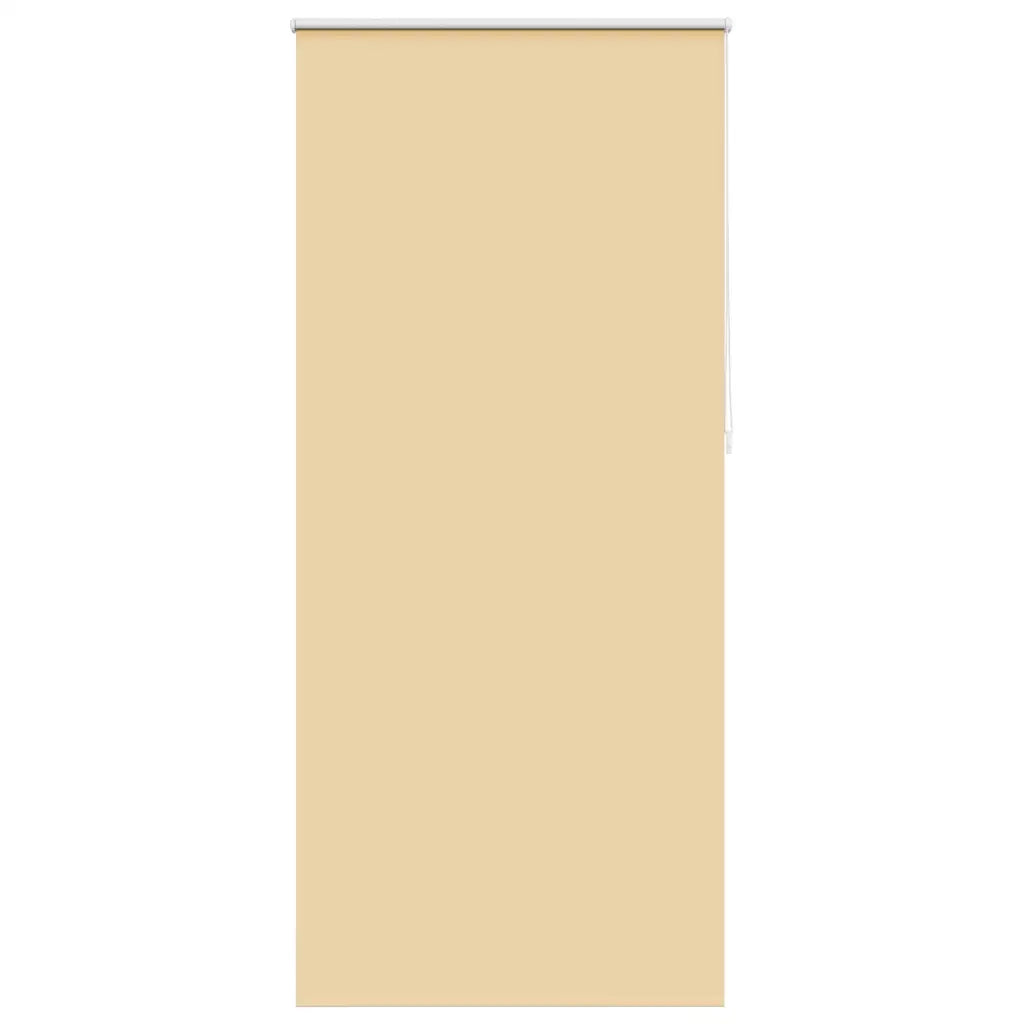 Tenda a Rullo Oscurante-Tenda da sole a rullo 84,4x230 cm Tessuto Larghezza 80 cm beige