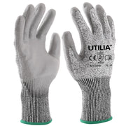 Utilia GUANTI ANTITAGLIO IN NYLON/POLIURETANO Col. Grigio tg. 9 12.00 paia