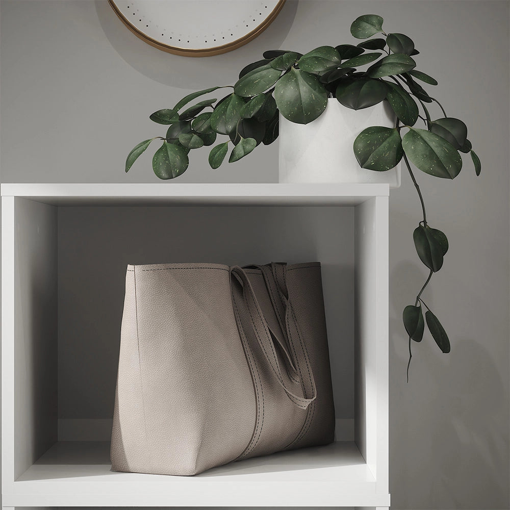 Armadio Elmo Bianco 50 x 40 cm Set di 3 Vicco