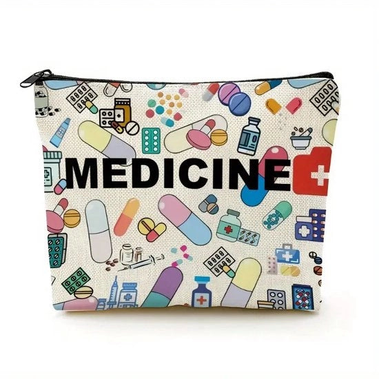 Organizzatore di farmaci - borsa di medicamenti - contenitore per pillole - valigetta - organizzatore di pillole - scatola per pillole - borsa da bagno