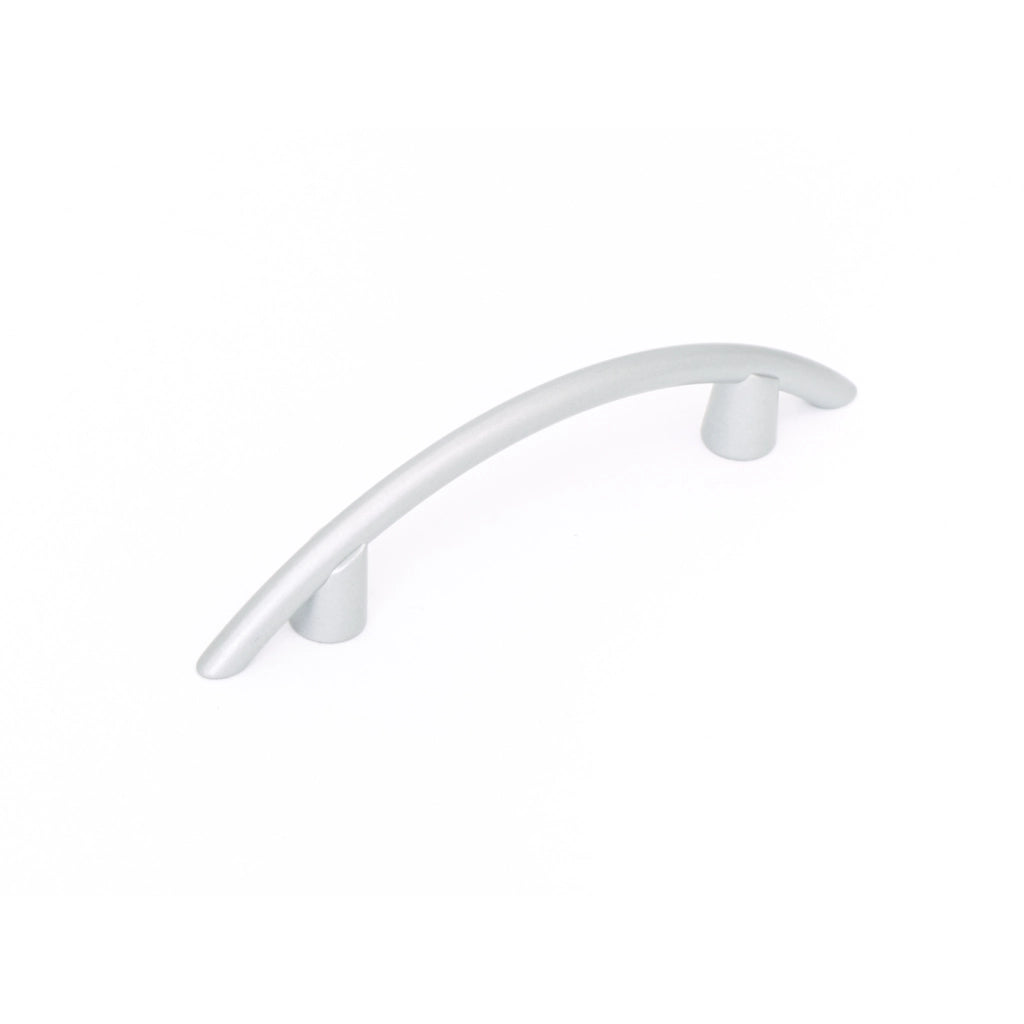 MANIGLIA IN METALLO MODERNA ARGENTO 64MM TIPO D