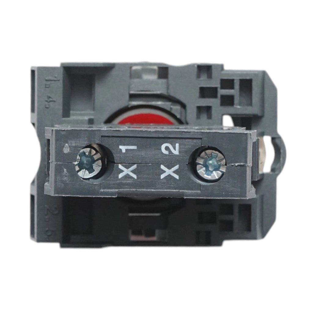 Indicatore di segnale LED rosso 1NO+1NC, 220V, 14mA, TB5 Breckner Germany