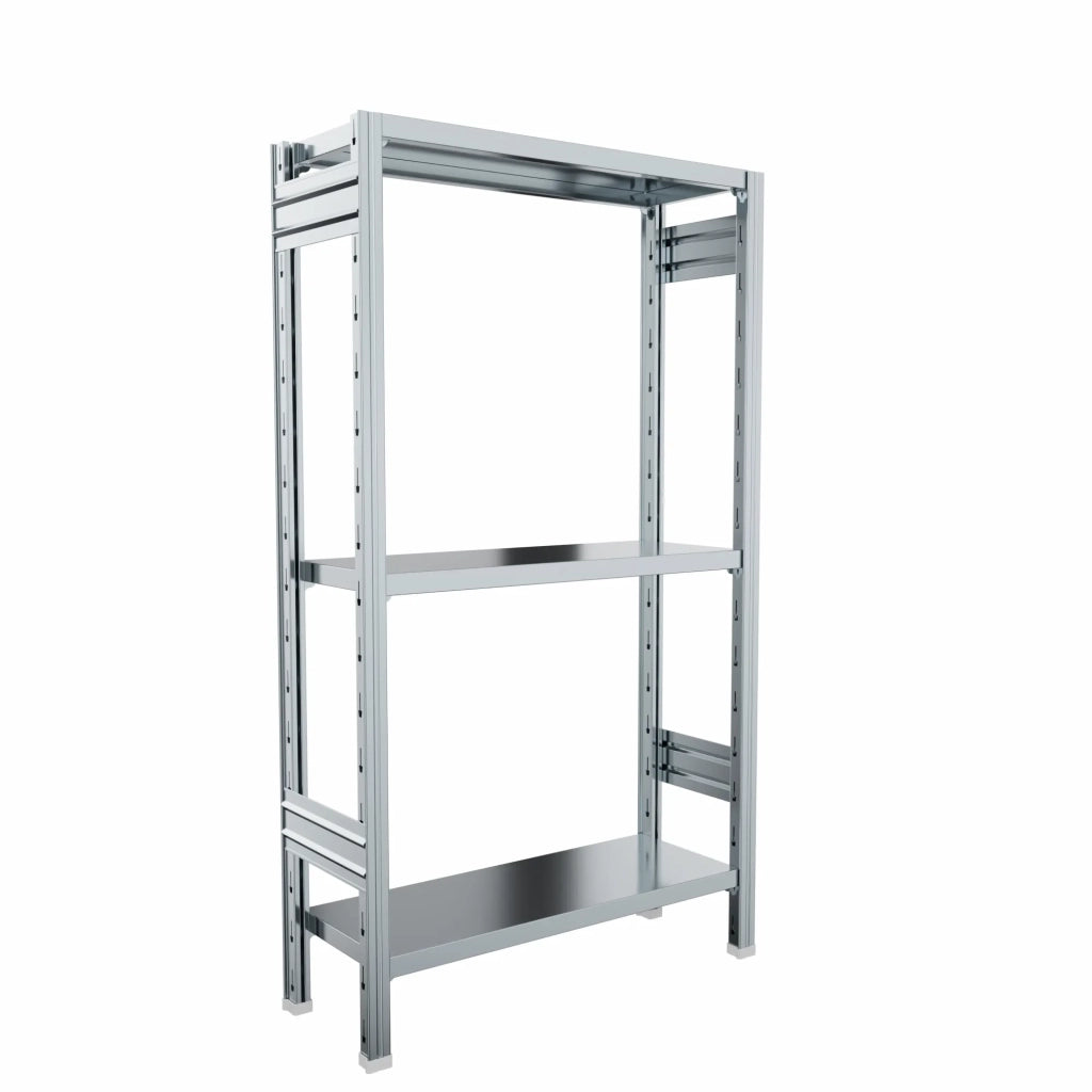 SCAFFALATURA in ferro da magazzino Zincata cm. 91x40x150h