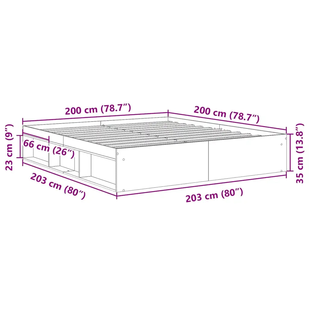 Giroletto Grigio Sonoma 200x200 cm 3203892
