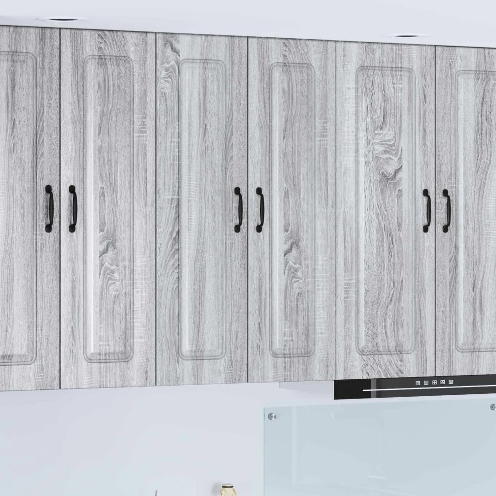 Mobile da cucina con lo scaffale-Armadio da cucina Grigio Sonoma 60 x 31 x 100 cm 254250