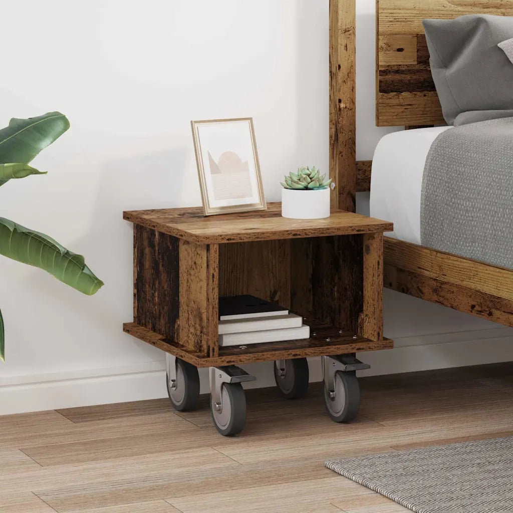 Supporto TV-Credenza per TV-Mobile TV Legno vecchio 37 x 35 x 35 cm Legno multistrato