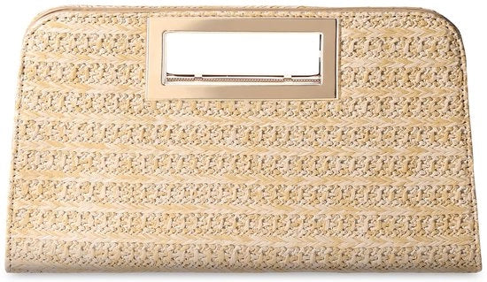 Borsa a Tracolla per Donna, Mode Borsa a Tracolla Elegante Borsa a Tracolla con Cinturino a Polso Borsa a Tracolla a Croce per Matrimonio Tempo Libero Festa Tessuto Abricot