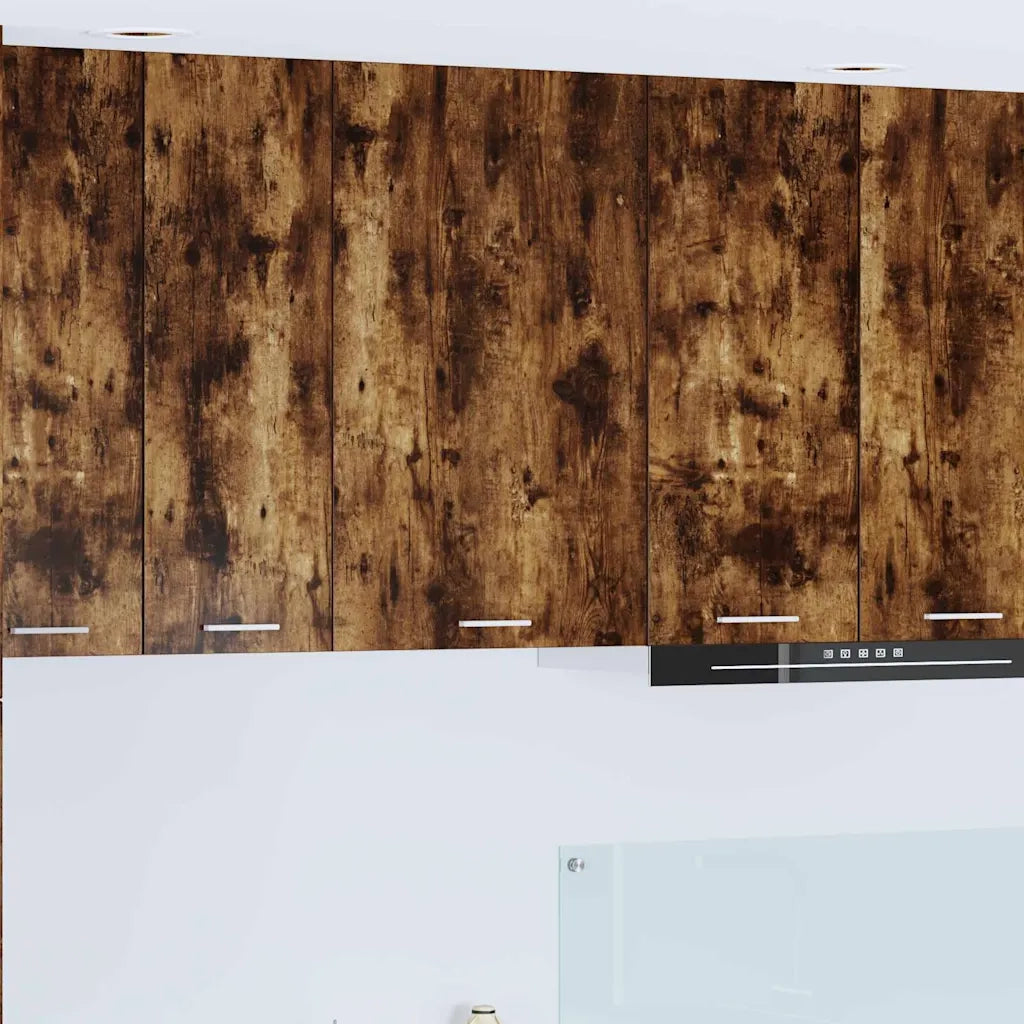 Armadio pensile Rovere Affumicato e Bianco 50 x 31 x 80 cm