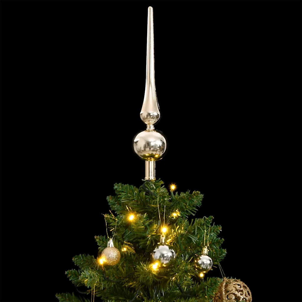 Albero Natale | Decorazioni natalizie Incernierato con 150 LED e Palline 150 cm