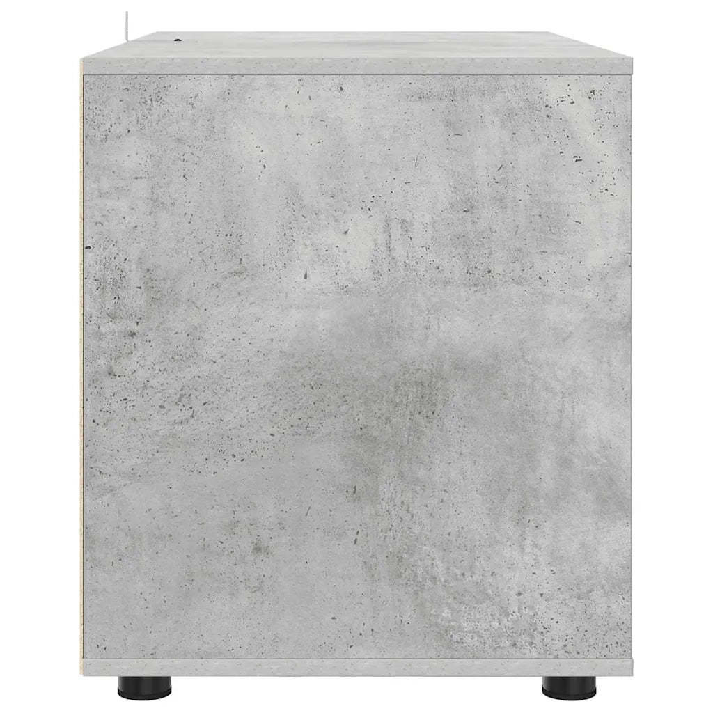 Armadio Grigio cemento 80 x 48 x 57 cm Legno multistrato