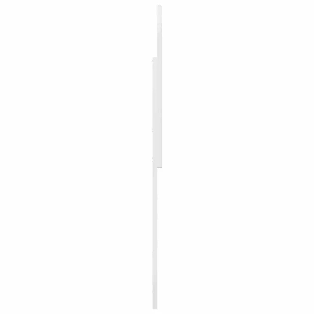Testiera-Testata-Testiera Decorativa Bianco Lucido 75 cm Legno multistrato 512062