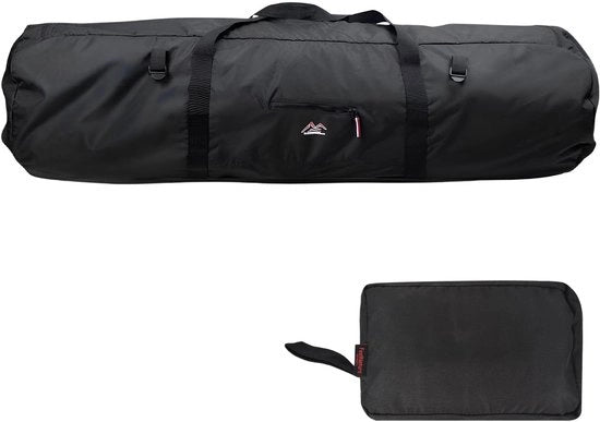 Borsa di Carico Grande Capacità - Borsa per Stendardo - Borsa Opaca - Accessori Outdoor - 90 x 30 x 30 cm - Poliestere, Nero - Borsa per Tenda