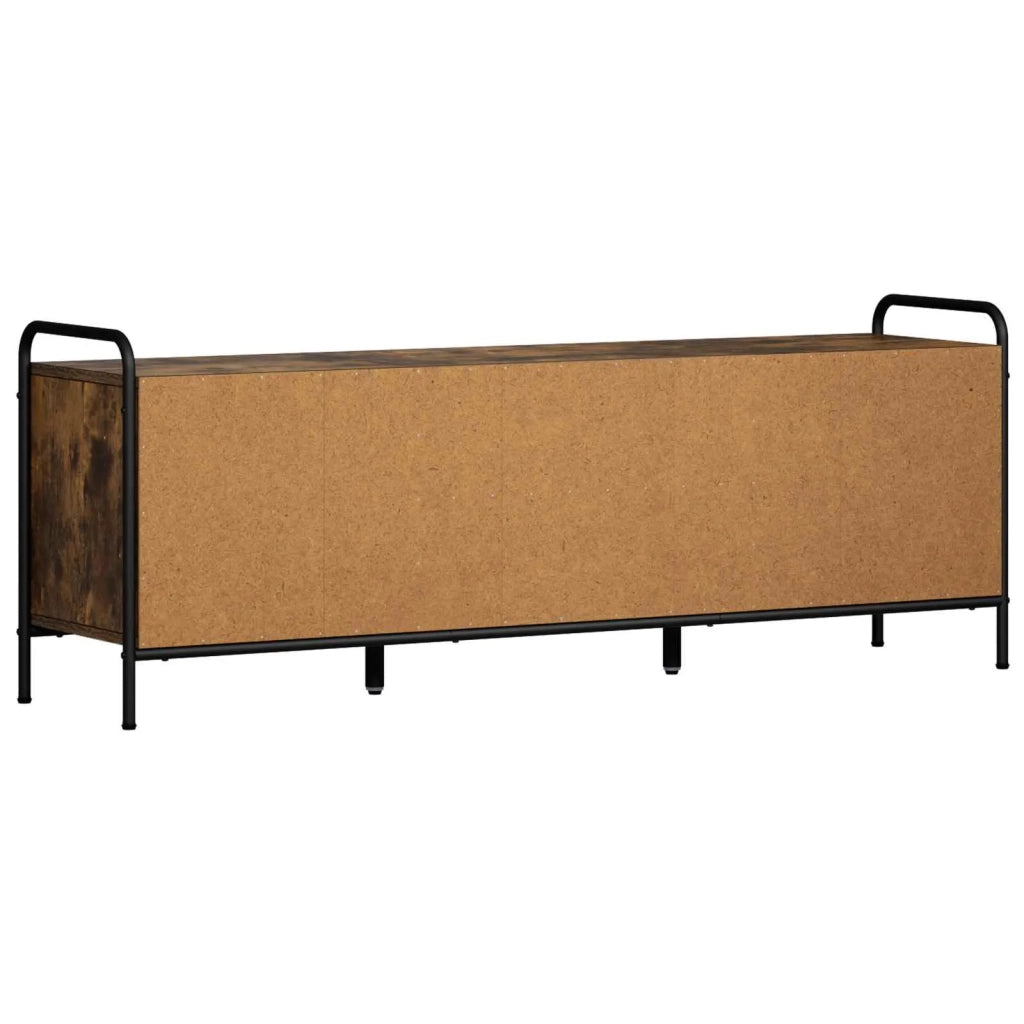 Mobile TV 133 x 33 x 50 cm Rovere Fumo Legno ingegnerizzato 8013718