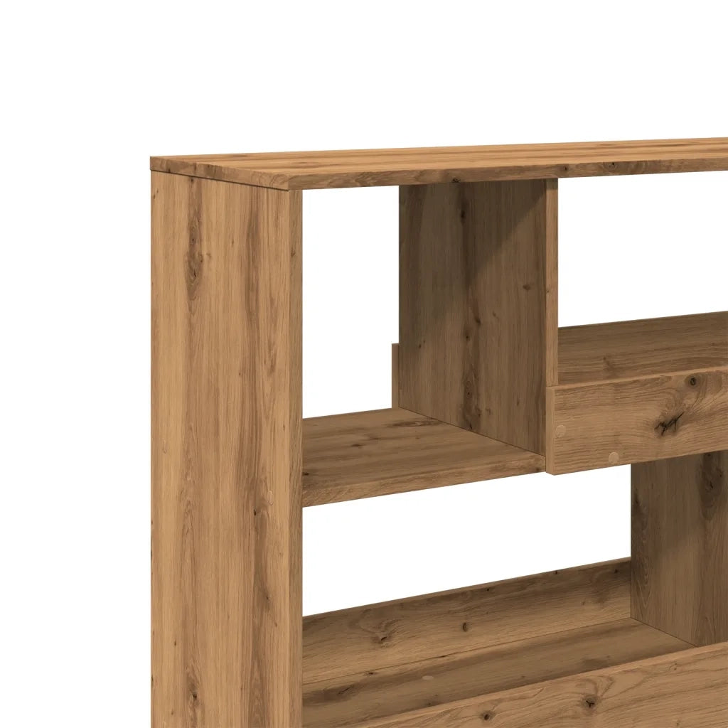 Libreria-Scaffale per Libri-Mobile di Stoccaggio Rovere Artigianale 100x33x94,5 cm in Truciolato