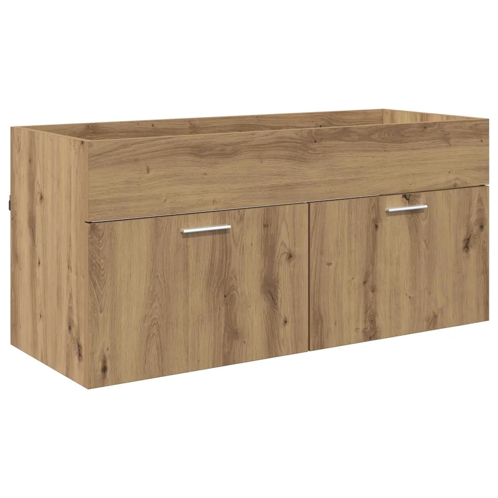 Mobile da Bagno con porta Rovere artigianale 100 x 38,5 x 46 cm 3415905