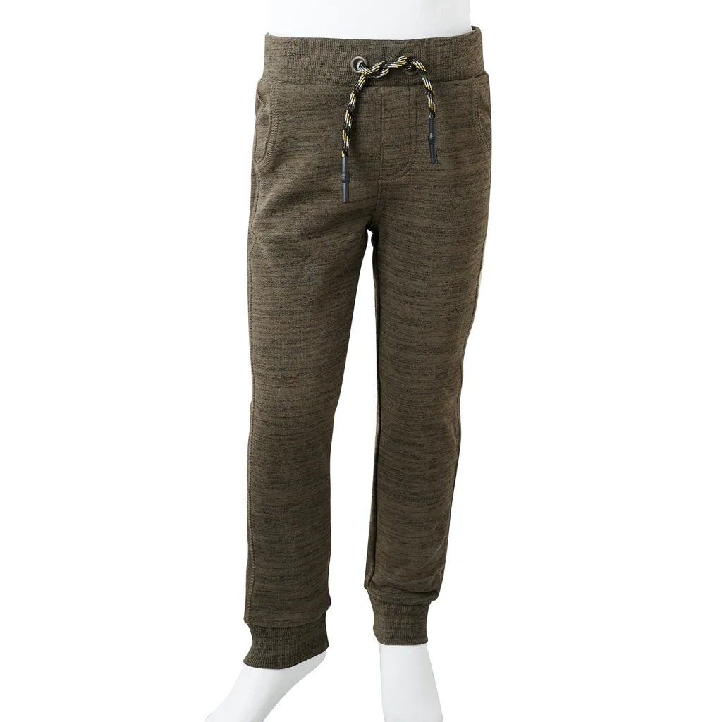 Pantaloni Tuta per Bambini Cachi Scuro M¨¦lange 104 CFW1149164