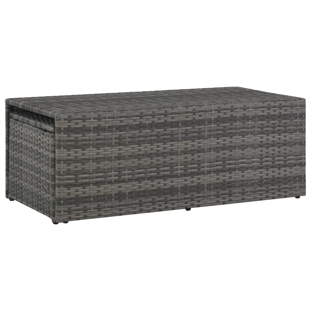 Set Divani da Giardino 6 pz con Cuscini in Polyrattan Grigio cod mxl 37497