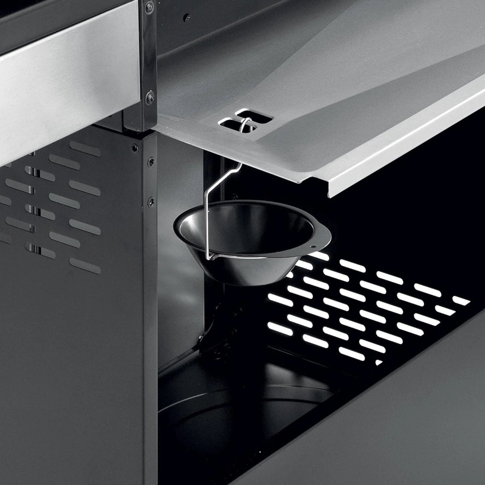BARBECUE A GAS 4 FUOCHI+FORNELLO LATERALE BBQ COPERCHIO INDIANAPOLIS 5 OMPAGRILL