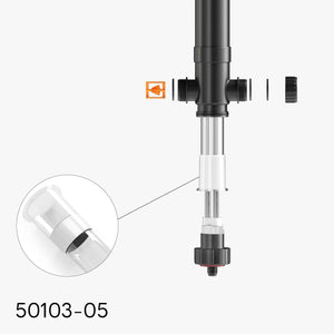 Tubo di vetro al quarzo di ricambio per chiarificatore laghetti CUV-172