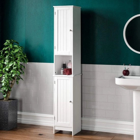 Cassa da bagno in legno bianco - Priano 

 Modello: Priano