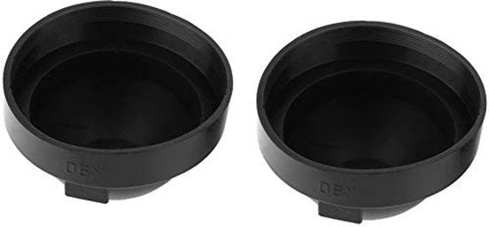 Coprima para lampade anteriori - 90mm - Gomma - Impermeabile - 2 pezzi - Facile da installare - Alta resistenza termica - Copertura per lampade anteriori