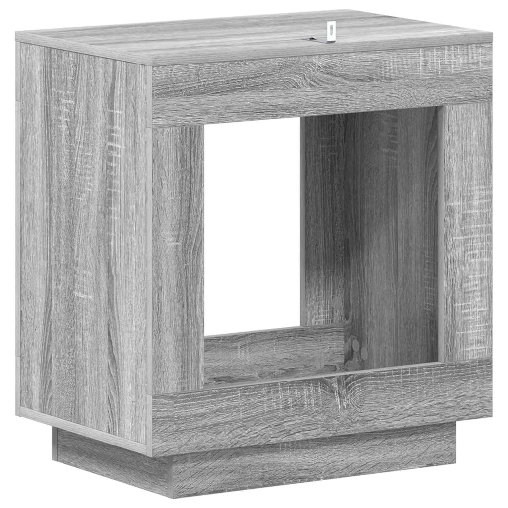 Tavolo laterale Grigio Sonoma 60 x 40 x 65 cm 899900