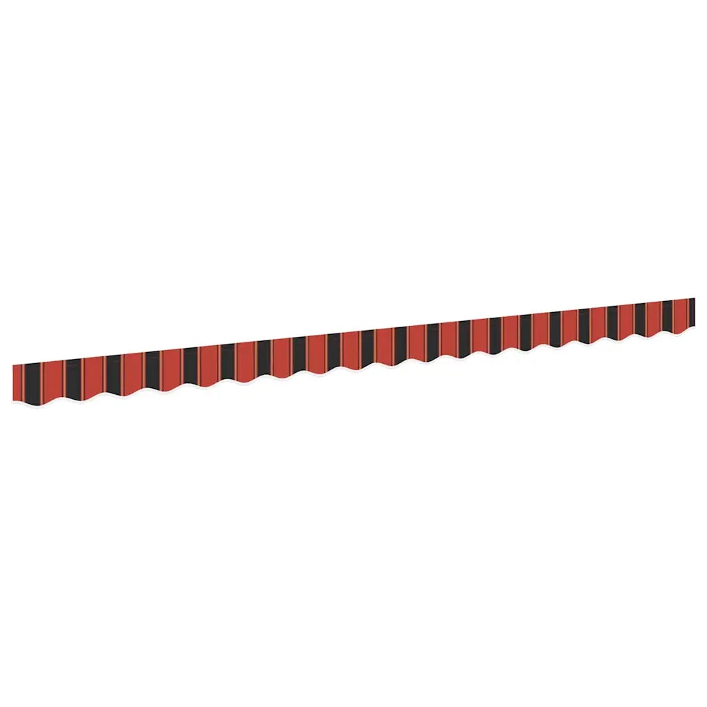 Sostituzione della mantovana per tenda-Tessuto di Ricambio per Mantovana da Tenda Arancione / Nero / Giallo 644272