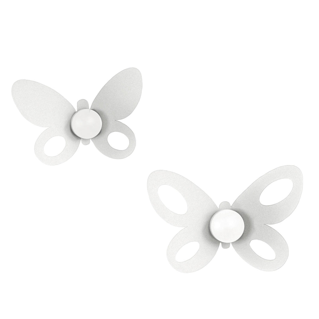 Set ganci appendiabiti di design Butterfly (2pz) Beige